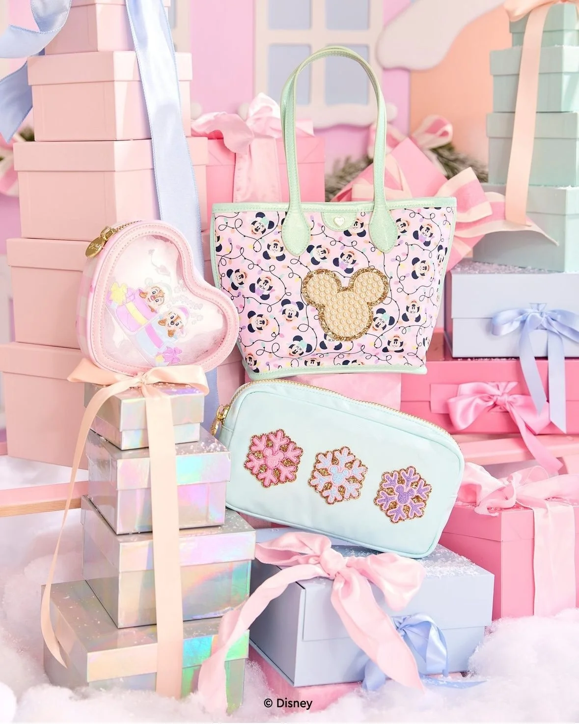 Stoney Clover Lane x Disney Mickey and Friends Holiday Collection